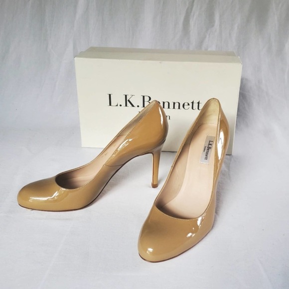 L.K. Bennett Shoes - L.K. Bennett patent leather high heels size 8